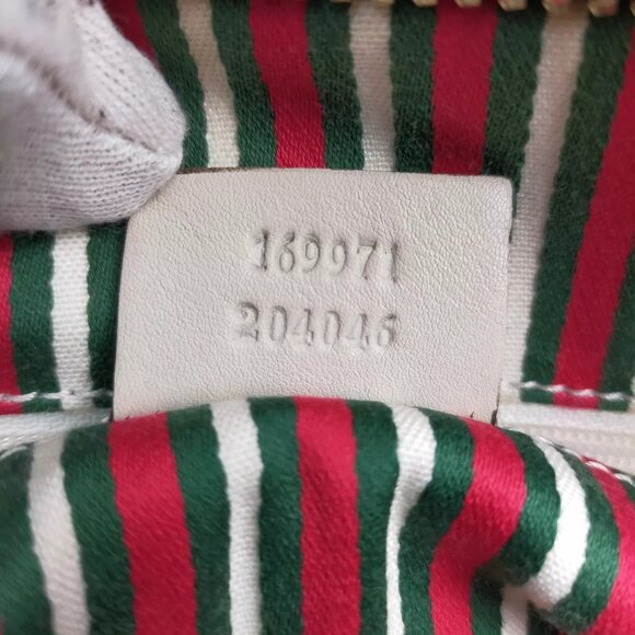 567258AD Gucci Tote Bag Brown Nylon - Picture 8 of 9